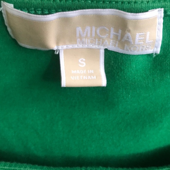 MICHAEL KORS WOMENS KELLY GREEN TOP - Picture 2 of 6